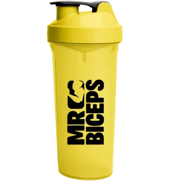MrBiceps Yellow shaker, 800 ml