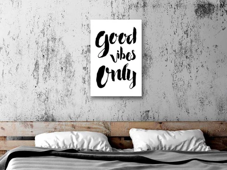 Artgeist Paveikslas - Good Vibes Only (1 Part) Vertical