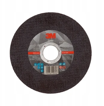 3m Sidabrinis T41 pjovimo diskas, 125mm x 1mm x 22,23