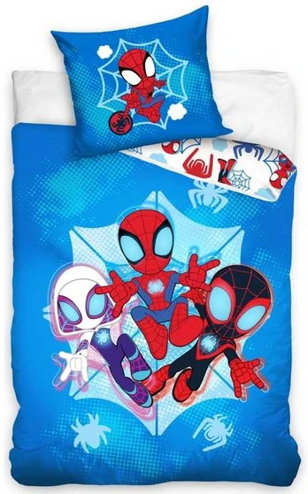 MCU Spiderman sengesæt 140 x 200 cm - 100 procent bomuld