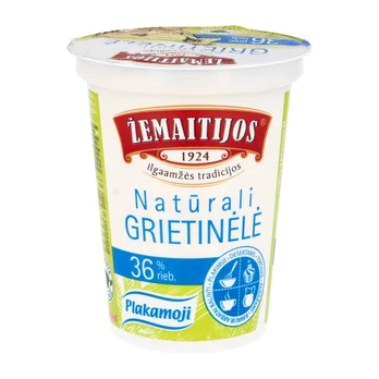 Plakamoji grietinėlė 36 % rieb.