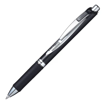 Gelinis rašiklis PENTEL ENERGEL DOCUMENT 0.7 mm., juoda, vnt.