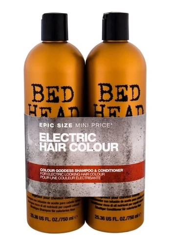 Dažytų plaukų priežiūros rinkinys Tigi Bed Head Colour Goddess: šampūnas, 750 ml + balzamas, 750 ml