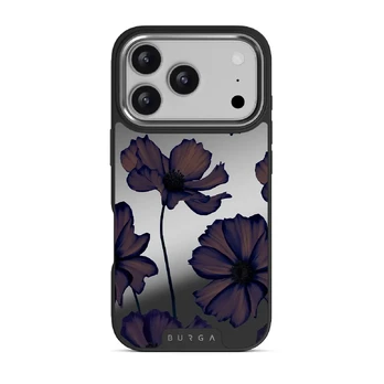 Velvet Night - iPhone 17 Pro Case, Elite Mirror Dark (MagSafe) / Silver