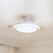 „Philips“ LED lubinis ventiliatorius „Bliss“, baltas, DC, tylus