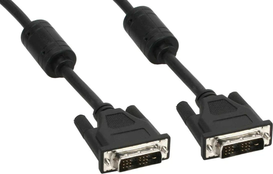 Kabelis InLine DVI-D - DVI-D 2m juoda (17762)
