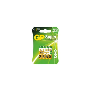 GP LR03 AAA Super baterijos 5 vnt.