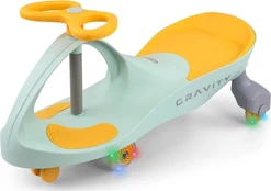 Milly Mally Gravity Lime Geltona Gravity Ride On kaina