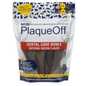 PlaqueOff - DENTAL BONES BACON 480g - (721.0044) kaina