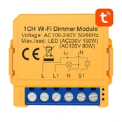 Smart socket switch WiFi Avatto DMS16-2 TUYA kaina