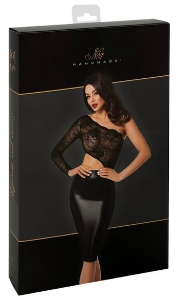 Noir Dress Top xl Seksuali suknelė
