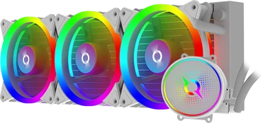 AQIRYS AiO CPU Cooler AQUARIUS 360 baltas kaina