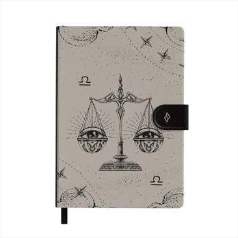 Libra - Notebook, A5 (14.8 x 21cm) / Lined / Nude