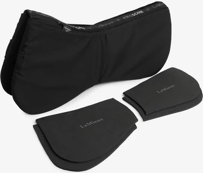 Lemieux - ProSorb Plain 2 Pocket Half Pad - Black - Medium