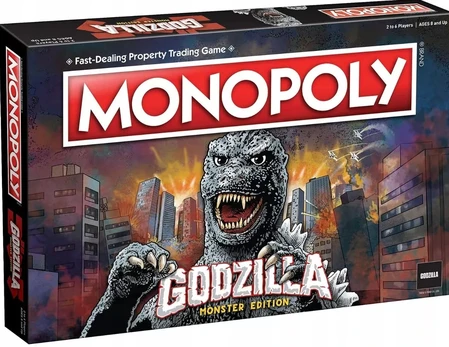 Stalo žaidimas Monopoly Godzilla (angliška versija)