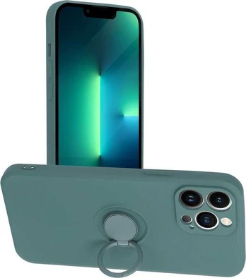 Dėklas Forcell OEM ŠEŠTADIENIS IPHONE 13 PRO MAKS Žalias atvejis