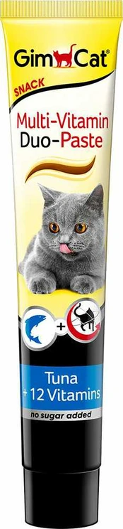 GIM CAT GIMPET MULTI-VITAMIN DUO-PASTE tunas 50g