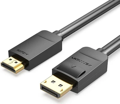 Cablu DisplayPort la HDMI Vention HADBH Juoda 2 m