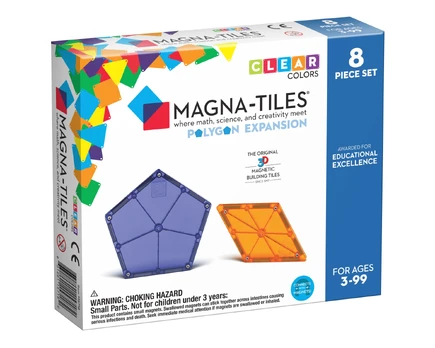 MAGNA-TILES - Polygons Expansion 8 pcs set (90217)