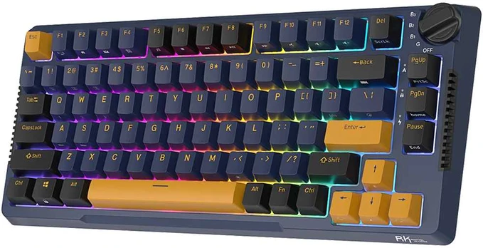 ROYAL KLUDGE H81 Start Night, Brown Switch, US