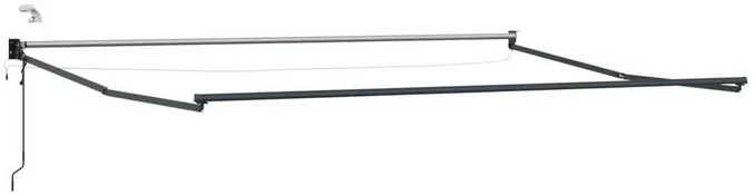 Electric Awning Frame with LED and Wind Sensor 5 x 3 m