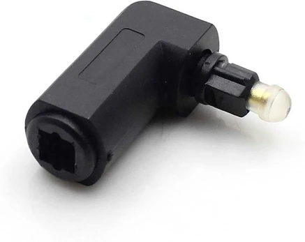 Fuj:tech TOSLINK 90° kulma-adapteri