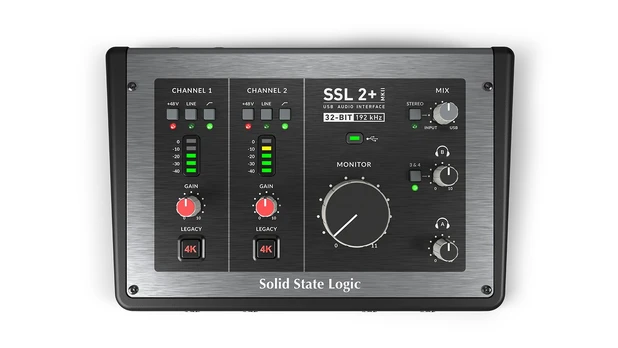 Solid State Logic SSL2+ MKII - Interfejs audio 2x2 USB-C