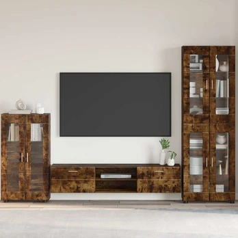 Kabalas Rūkyta ąžuolas 55,5 x 29 x 100 cm Apdirbta mediena