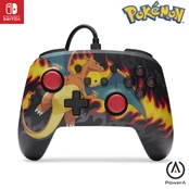 PowerA Enhanced Wired Controller - Charizard Firestorm (Nintendo Switch) kaina