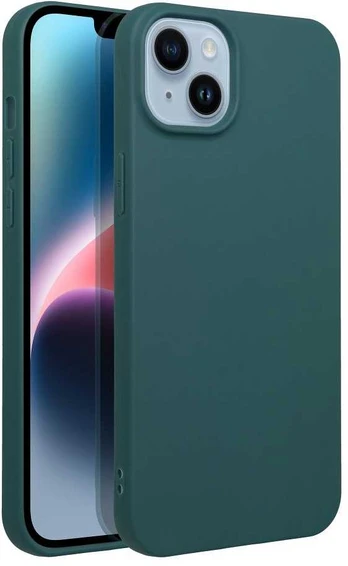 Oem Matinis dėklas IPHONE 16 Plus tamsiai žalias
