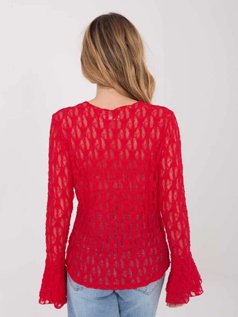 Italy Moda Bluzka-IT-BZ-9970.97-raudona
