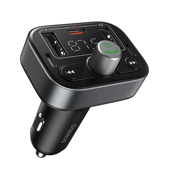FM Transmitter Baseus S-09 Pro, Bluetooth (black)