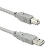QOLTEC 50393 Qoltec kabelis USB 2.0 A tipo vyriškas USB B tipo vyriškas 0,19 m kaina