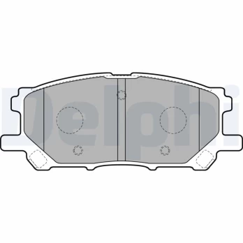 DELPHI LP1823 Brake pad set