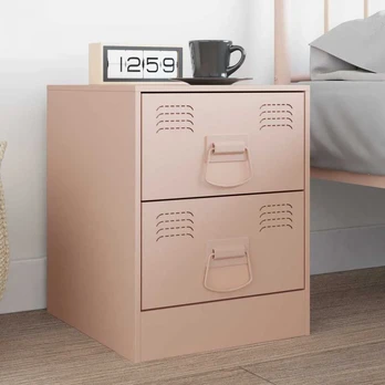 Spintelės Rankenos 12 pcs Rožinė 85 x 45 mm metalas