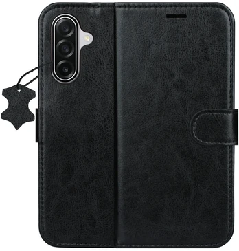 Dėklas Telforceone Smart Luxe leather case for Samsung Galaxy A16 4G / A16 5G / M16 5G juodas