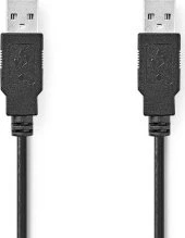 Nedis CCGL60000BK50 kabelis USB USB 2.0 5 m USB A Juodas