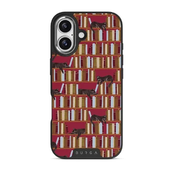 Ex Libris - iPhone 17 Case, Elite Dark (MagSafe) / Silver