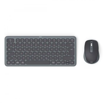 multi device keyboard and mouse set black gre