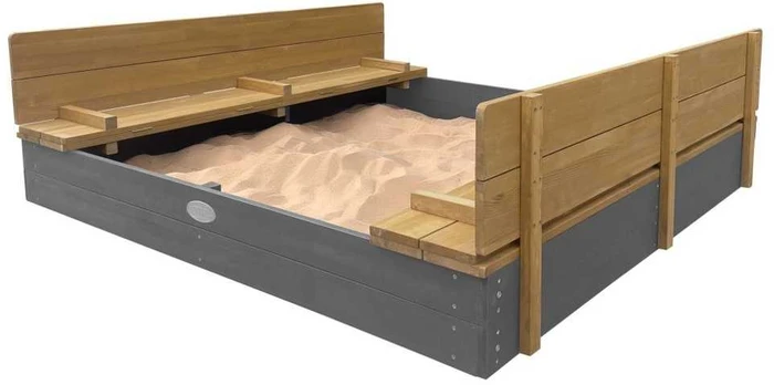 AXI Sandbox XXL Ella 150 x 150 pilka