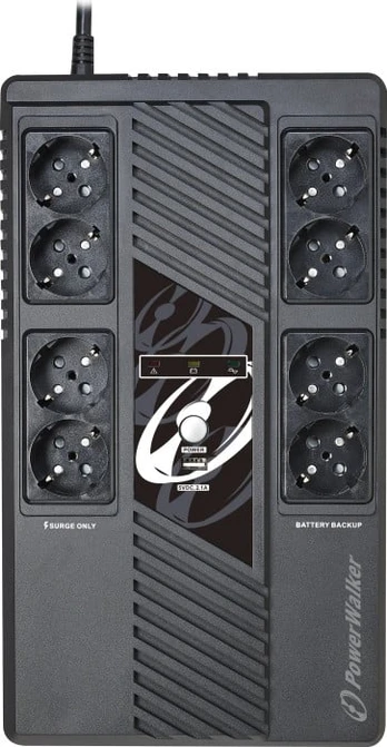 UPS įtampos stabilizatorius BlueWalker PowerWalker VI 1000 MS, 600 W