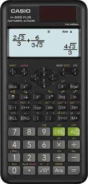 Casio skaičiuotuvas juodas (FX-85ESPLUS-2-SETD) kaina