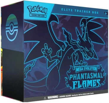 The Pokemon Pokemon TCG: Mega Evolution - Phantasmal Flames - Elite Trainer Box