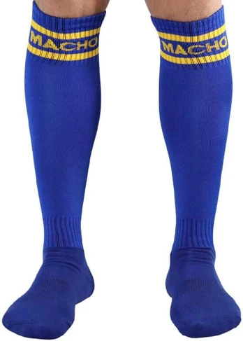 Macho Underwear MACHO - LONG SOCKS ONE SIZE Mėlynas