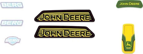 Berg Buddy 2.0 - Sticker set John Deere