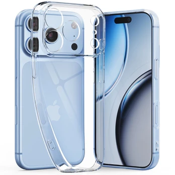 Skaidrus dėklas Apple iPhone 17 Pro Max / 18 Pro Max telefonui "Tech-Protect Flexair"