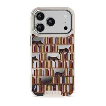 Ex Libris - iPhone 17 Pro Case, Elite Mirror Light (MagSafe) / Silver
