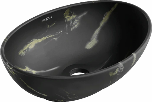 Praustuvas Mexen Elza, Juodas stone