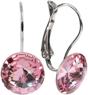 Levien Elegant Rivoli Light Rose auskarai