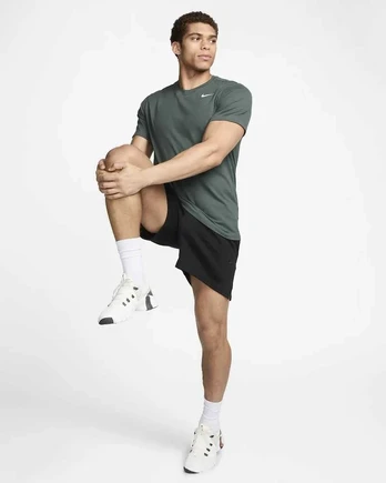 Nike Marškinėliai Vyrams Nk Df Tee Dfc Crew Solid Žalias AR6029 339